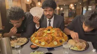 Full മന്തി കഴിച്ചു തൊപ്പിച്ചാൽ 50000 ruppees 👑 #FoodChallenge