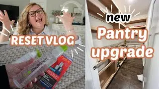 A *RESET* Vlog || Ulta Haul || Pantry Makeover || eye doctor || clean with me || NEW Kindle