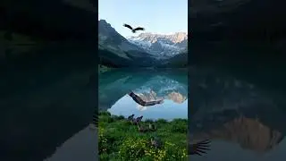 Alpine Reflection Serenity ✨🏔️