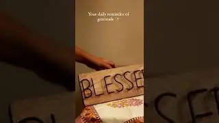 A decorative blessed board is a cherished piece of art and spirituality.