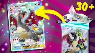 Chasing Shiny Charizard: Opening Packs Until I Pull It! - Shining Revelry Pack Opening