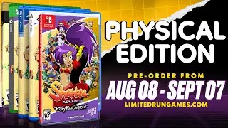 Shantae Advance: Risky Revolution Console/PC Physical Version Trailer