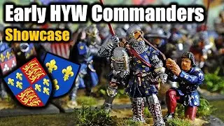 Early HYW Command Stands SHOWCASE. (From Claymore Castings & 1st Corps Miniatures)