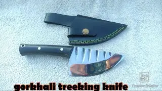 how to make treeking knife and cover at home # master smith