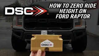 How to Zero Ride Height on Ford Raptor with DSC Sport Controller