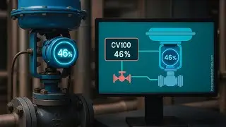 Задача страницы графики DCS &ndash; Состояние обратной связи регулирующего клапана