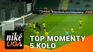 Zaujímavé momenty 5. kola | Niké liga 24/25
