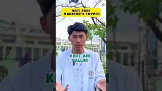 &ldquo;NEET 2022 Manipur Topper&rsquo;s 1 Sentence That Could Change Your NEET 2025 Journey!&rdquo; #successMindset