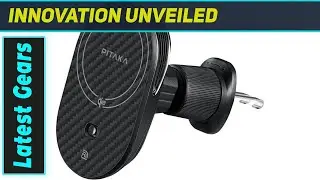 Pitaka Qi2 MagSafe Car Mount: ULTIMATE iPhone Magnetic Grip!