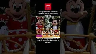 Disney announces additional layoffs as part of cost-cutting measures.#Disney #layoffs