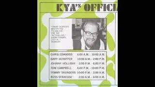 KYA San Francisco / Tommy Saunders / October 21 1967