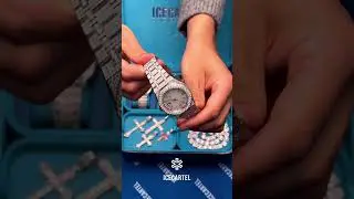 Unboxing ICECARTEL Moissanite Watch #icedout #moissanitewatch