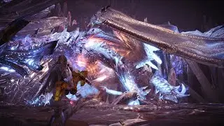 Monster Hunter: World - Arch Tempered Xeno'jiiva SOLO in 10:38 w/Pierce HBG (Build at the end!)