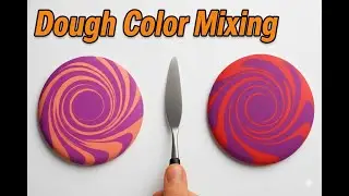 Guess The Final Color 🎨 | Dough Color Mixing | Satisfying Color Blend | Relaxing ASMR Video