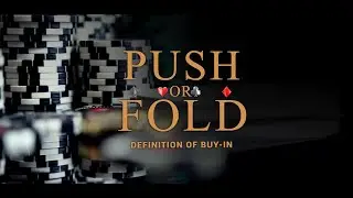 Definition of buy-in poker