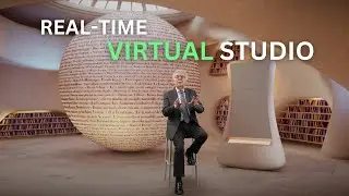 Real-Time Virtual TV Set for &ldquo;Merci Professeur&rdquo; | Aximmetry