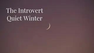 [PLAYLIST] The Introvert - Quiet Winter Vibes | Minimal Acoustic Ambient for Solitude & Peace