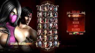 Mortal Kombat 9 - Expert Tag Ladder (Liu Kang&Mileena)  (No Round/Losses) Gameplay @ (1080p) 60ᶠᵖˢ ✔