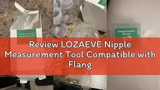 Review LOZAEVE Nipple Measurement Tool Compatible with Flange Inserts, Flange Size Measure for Nippl