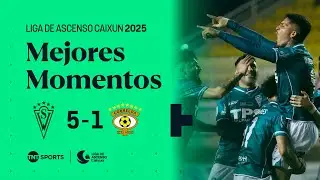 Santiago Wanderers 🟢⚪️ 5 - 1 🟠🦊 Cobreloa | Liga de Ascenso Caixun 2025 ⚽🔥 - Fecha 14 🗓️