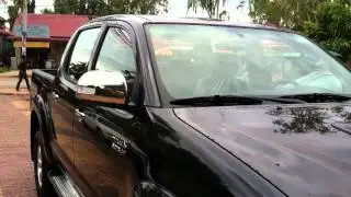 Toyota Hilux Vigo 2012 in Cambodia at New Riverside