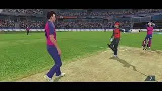 Deep point side hitting 4 four & third man side 1 sixer