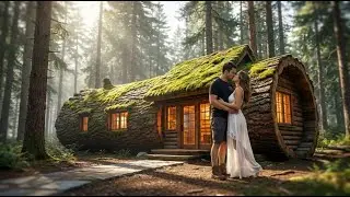 ASMR Forest House Builds vs. City Lofts Which Is Better - Secret House in The Forest