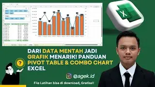 Dari Data Mentah Jadi Grafik Menarik! Panduan Pivot Table & Combo Chart Excel