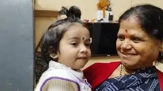 बाबा कामाला गेला म्हणून रडत होती / डेली ब्लॉग 365/31 🧿 