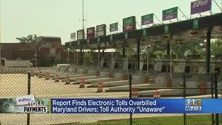 Report Finds Electronic Tolls Overbilled Maryland Drivers; Toll Authority 