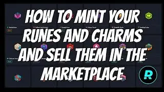 How To Mint Runes and Charms in Axie Origin and Sell Them In the Marketplace (Tagalog)