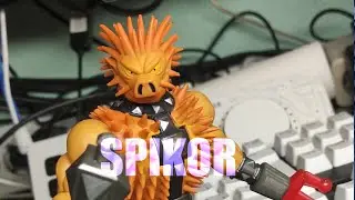SPIKOR es un jabalí? - MOTU ORIGINS Spikor Sketchbook Series REVIEW Y UNBOXING