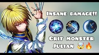 THIS JULIAN CRIT BUILD ONE-SHOTS EVERYTHING | MLBB @MobileLegends5v5MOBA #mobilelegends #mlbb