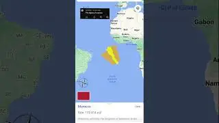 Algeria vs Morocco-size comparison #geography #map #foryou #viral #shorts #fyp #trending #fypシ #fy