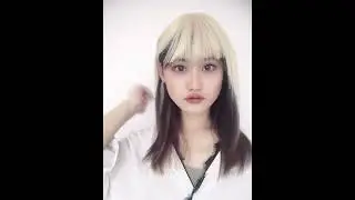 3D Highlighted Bangs Wig - Authentic Human Hair Fringe (SKU:HPB987061)