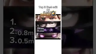 Top 3 Best edit of Clash Royale 👑 #clashroyale #clah #shortvideo