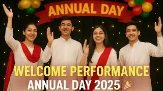 Students Welcome Performance | Annual Day 2025 Celebration |Staystand |school annual day #school 