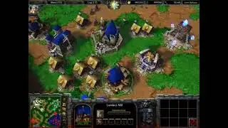 Warcraft III Human and Orc vs Undead And Night Eif