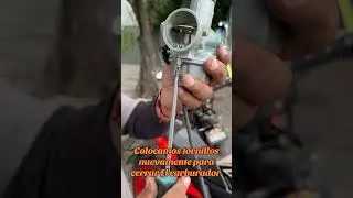 #tutorial c&oacute;mo limpiar y ajustar carburador #hyper280  #comunidadhyper280