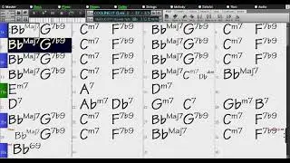BACKING TRACK - COOLING IT (Lennie Niehaus) Bb 132 BPM SWING