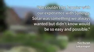 Synergy Solar Focuses on Customer Service