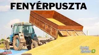 🔴 Farming Simulator 25🚜🌾 | FENYÉRPUSZTA 2.RÉSZ  || H.F.T. 🤠|| HORI farming vehicle control