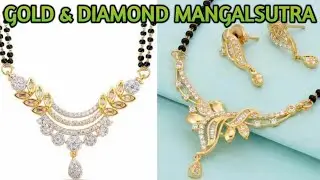 Light Weight Gold & Diamond Mangalsutra Designs 2021 | New Party Wear Mangalsutra Designs ||