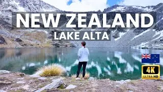 Lake Alta Hike, Queenstown NZ 🇳🇿 | Stunning 4K Walking Tour in The Remarkables (LOTR Filming Spot)