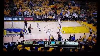 NBA Finals - Insane no call by referee staring right at Channing Frye while he travels