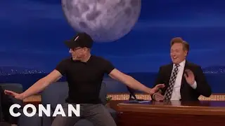 A U.S. Customs Officer Did A Split For Jean-Claude Van Damme | CONAN on TBS