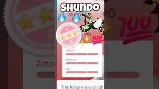 Finally I Got✨️Shundo Primal Legendary in Pokemon GO