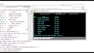 Shopping Management in Assembly Language x8086
