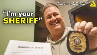 Corrupt Sheriff Threatens Cop's Career, Gets ARRESTED for DUI - Charged With Misdemeanor