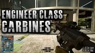 Battlefield 4 Engineer Class - Carbine Gameplay